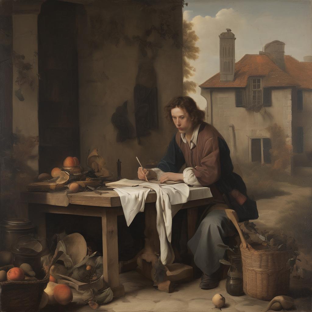 Το στιλ και οι τεχνικές του Πίτερ ντε Νάιν