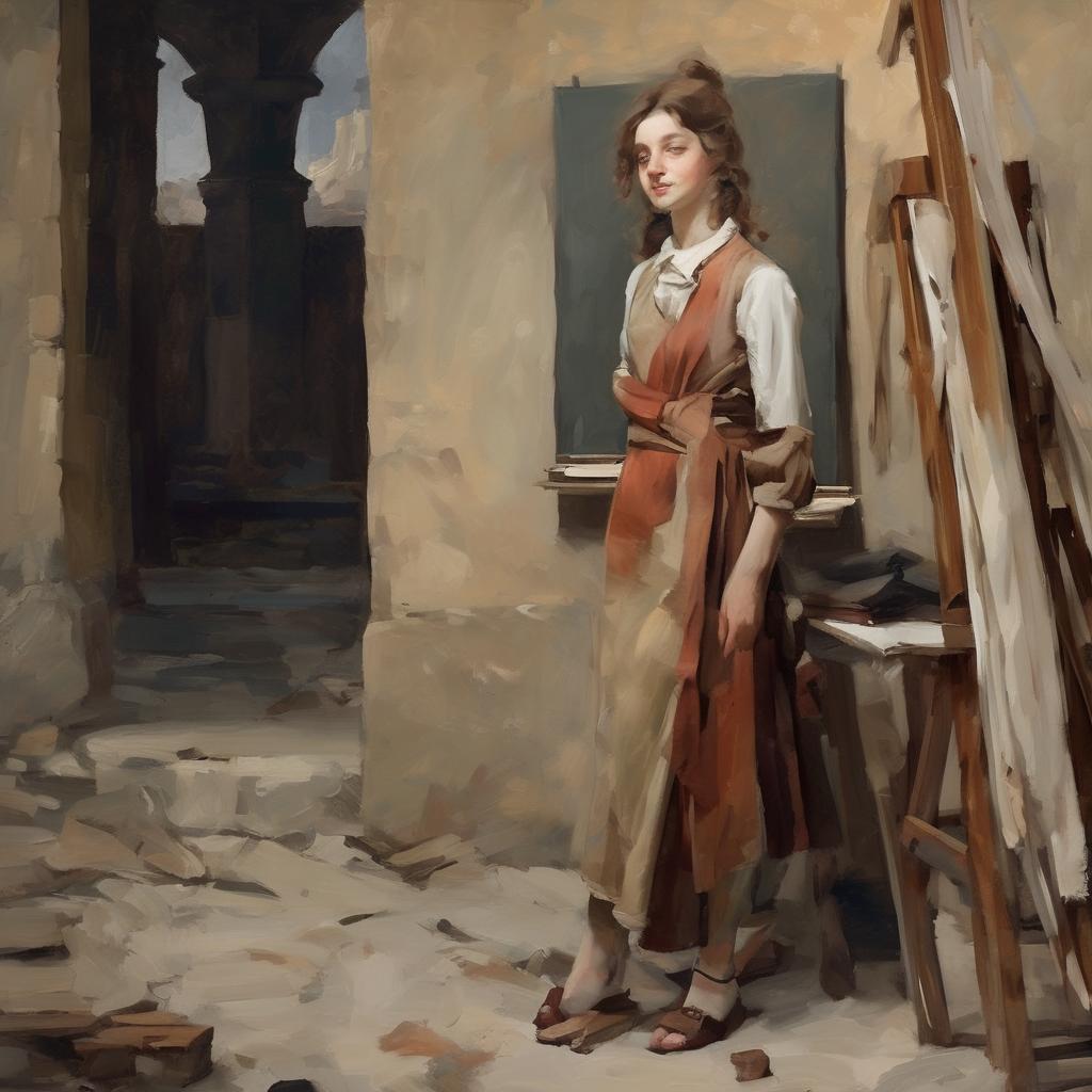 Το στιλ και οι τεχνικές του καλλιτέχνη